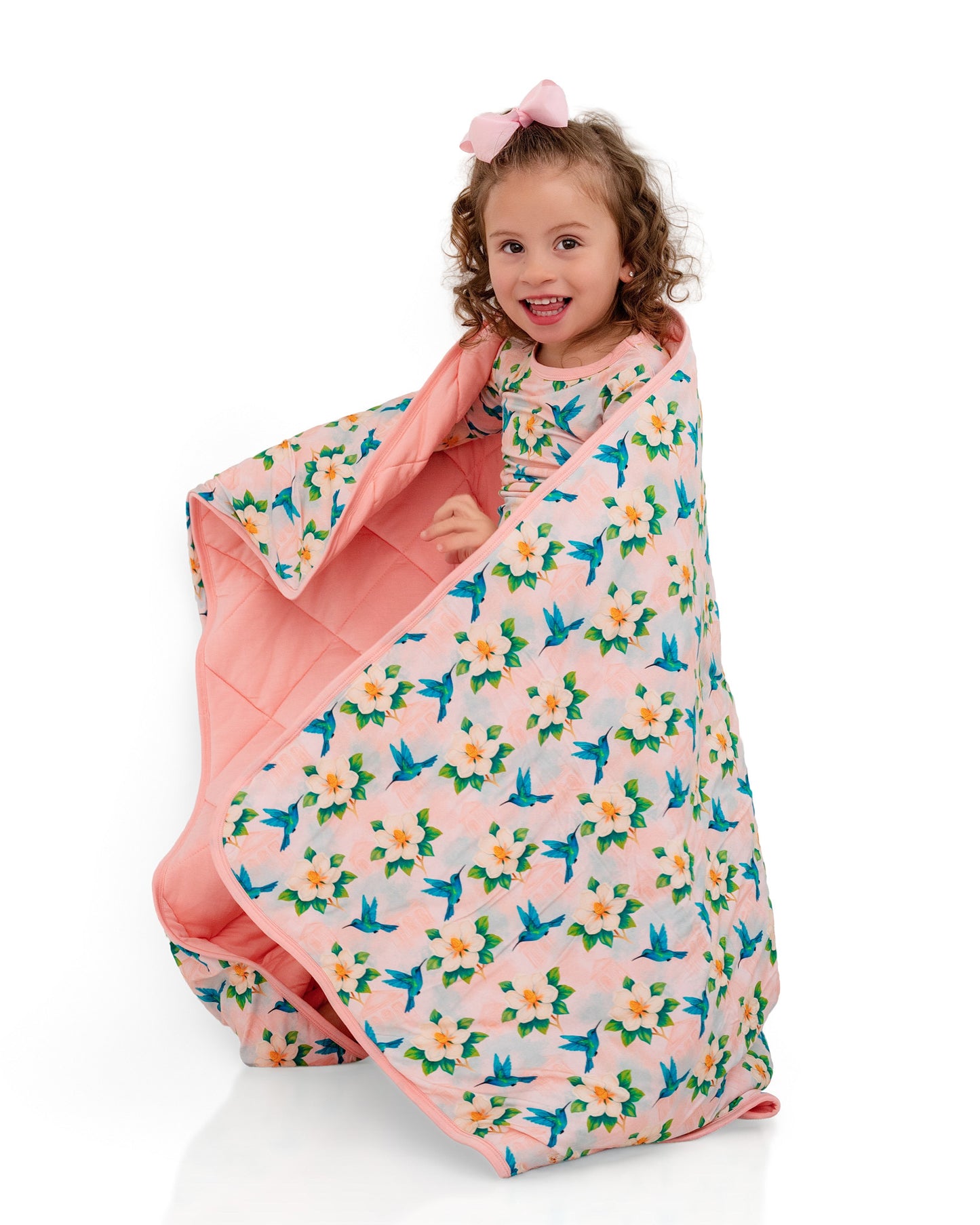 Garden District Small Throw Quilt Blanket