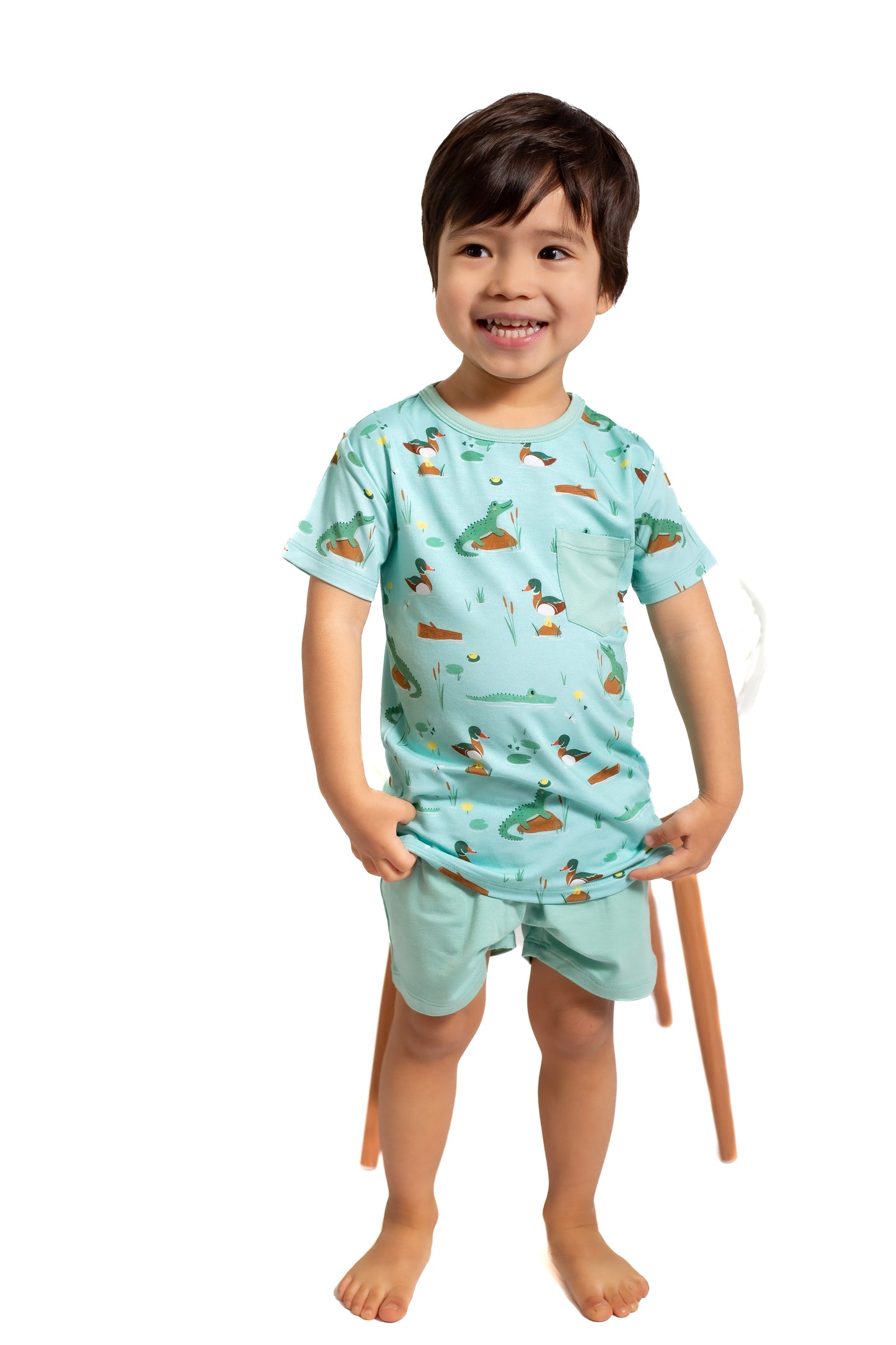 Bayou Buddies Pocket Shirt & Shorts