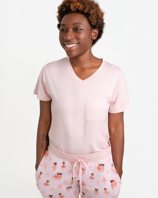 Pink Women’s Pocket Tee