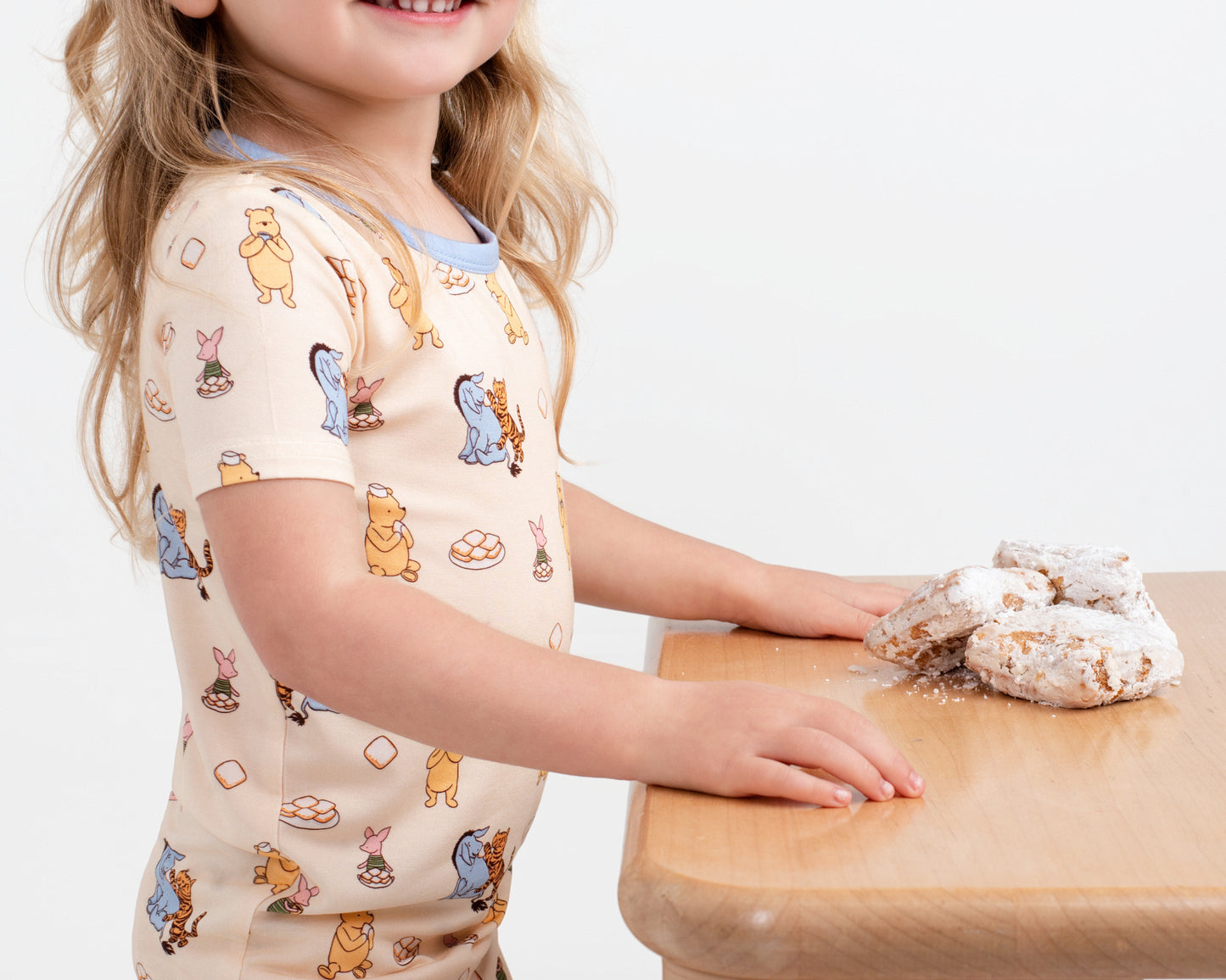 Pooh's Beignet Adventure Bamboo Two-Piece Short Set
