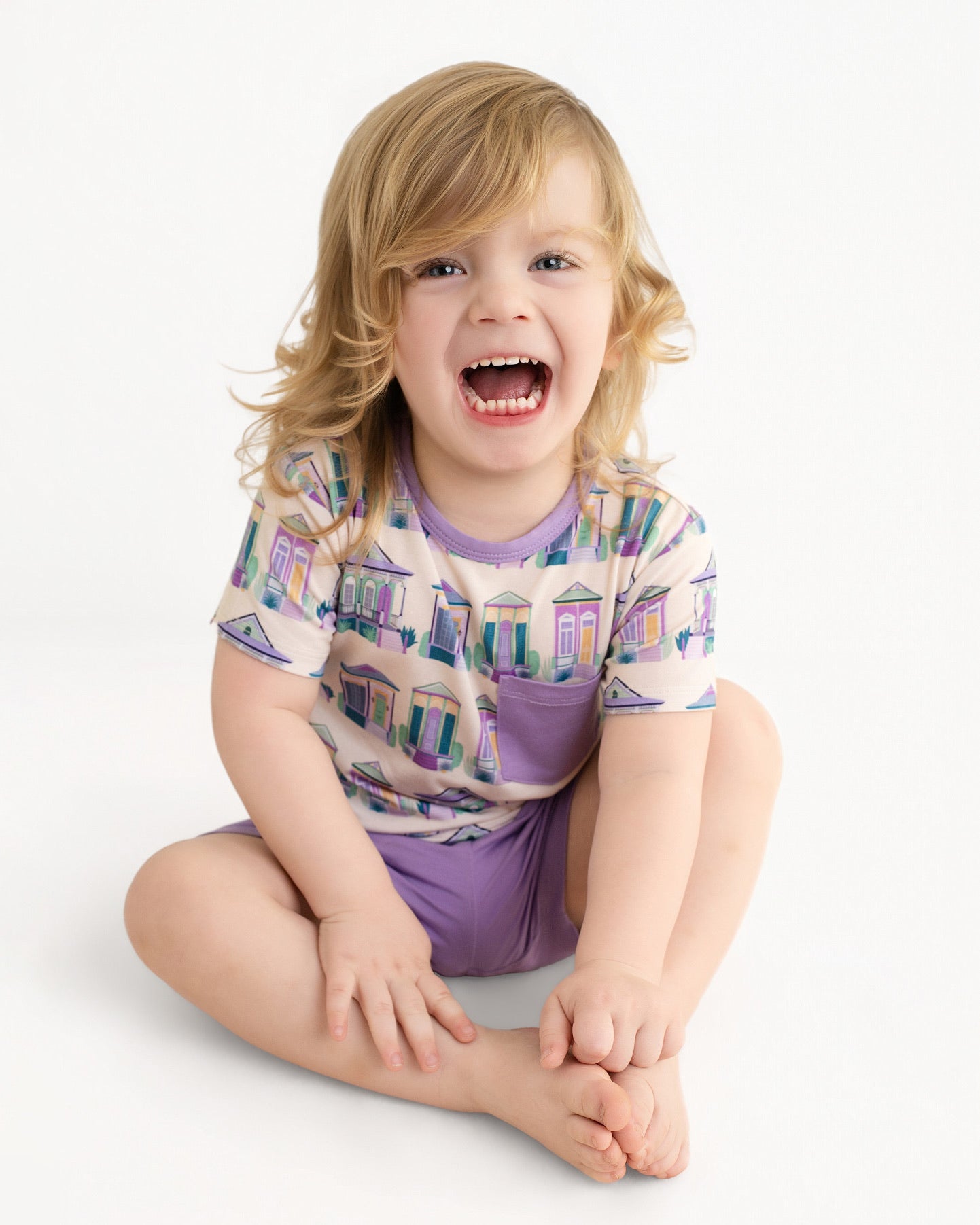 Home Sweet Nola Pocket Shirt & Shorts