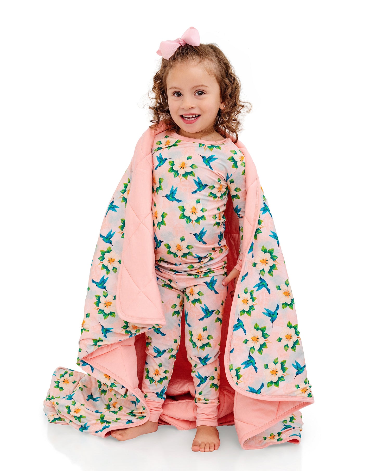 Garden District Small Throw Quilt Blanket