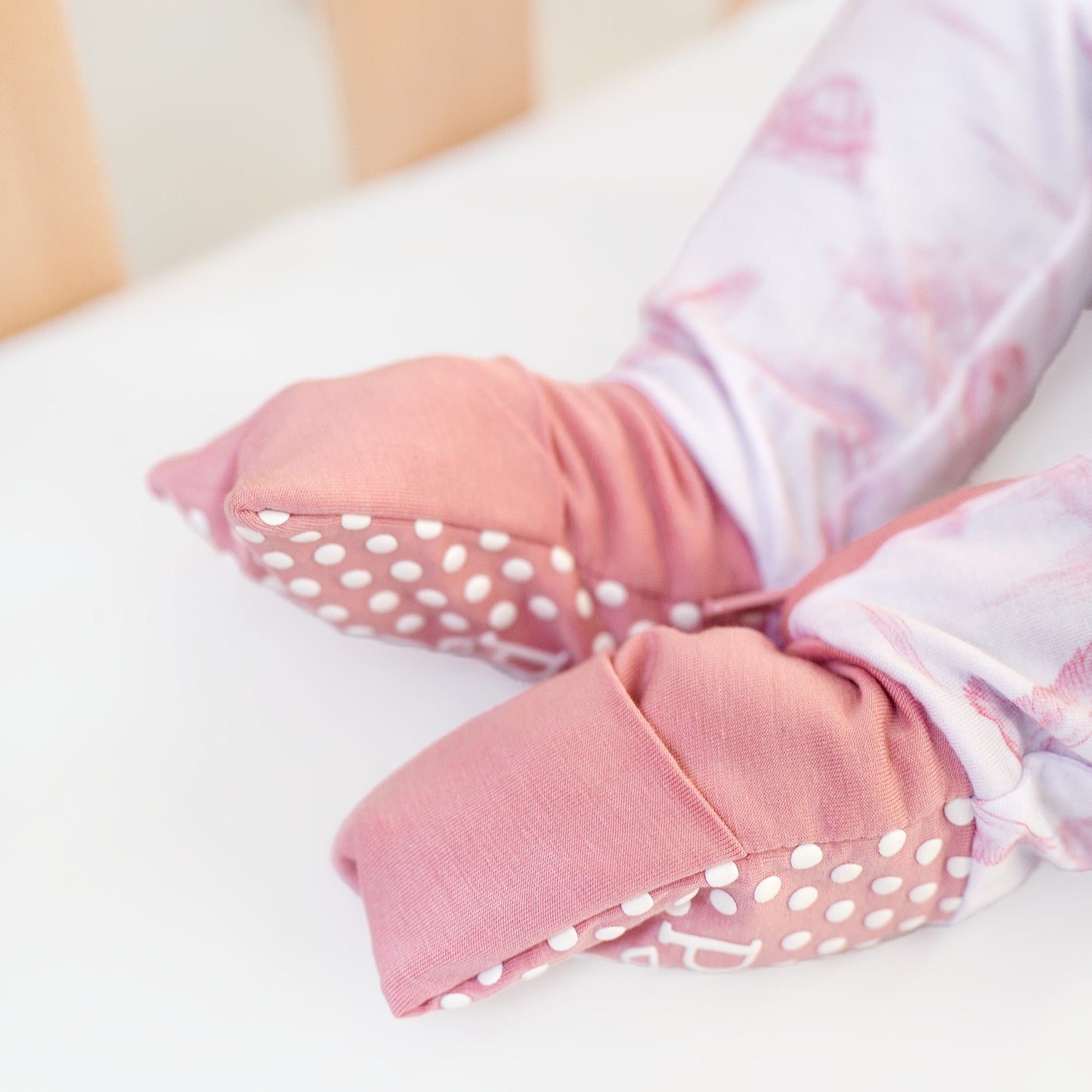 Pink Bayou Toile Zip-Up