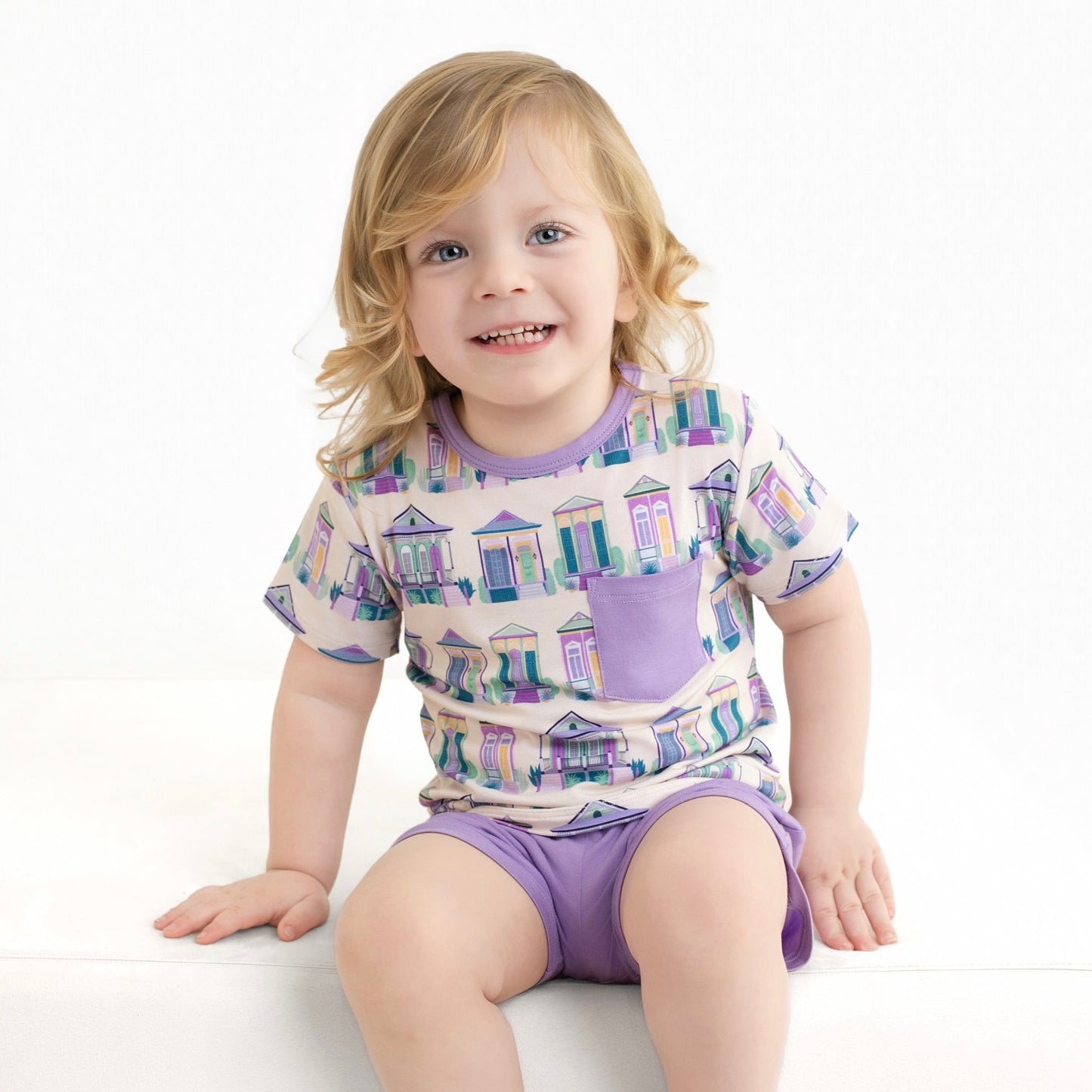 Home Sweet Nola Pocket Shirt & Shorts