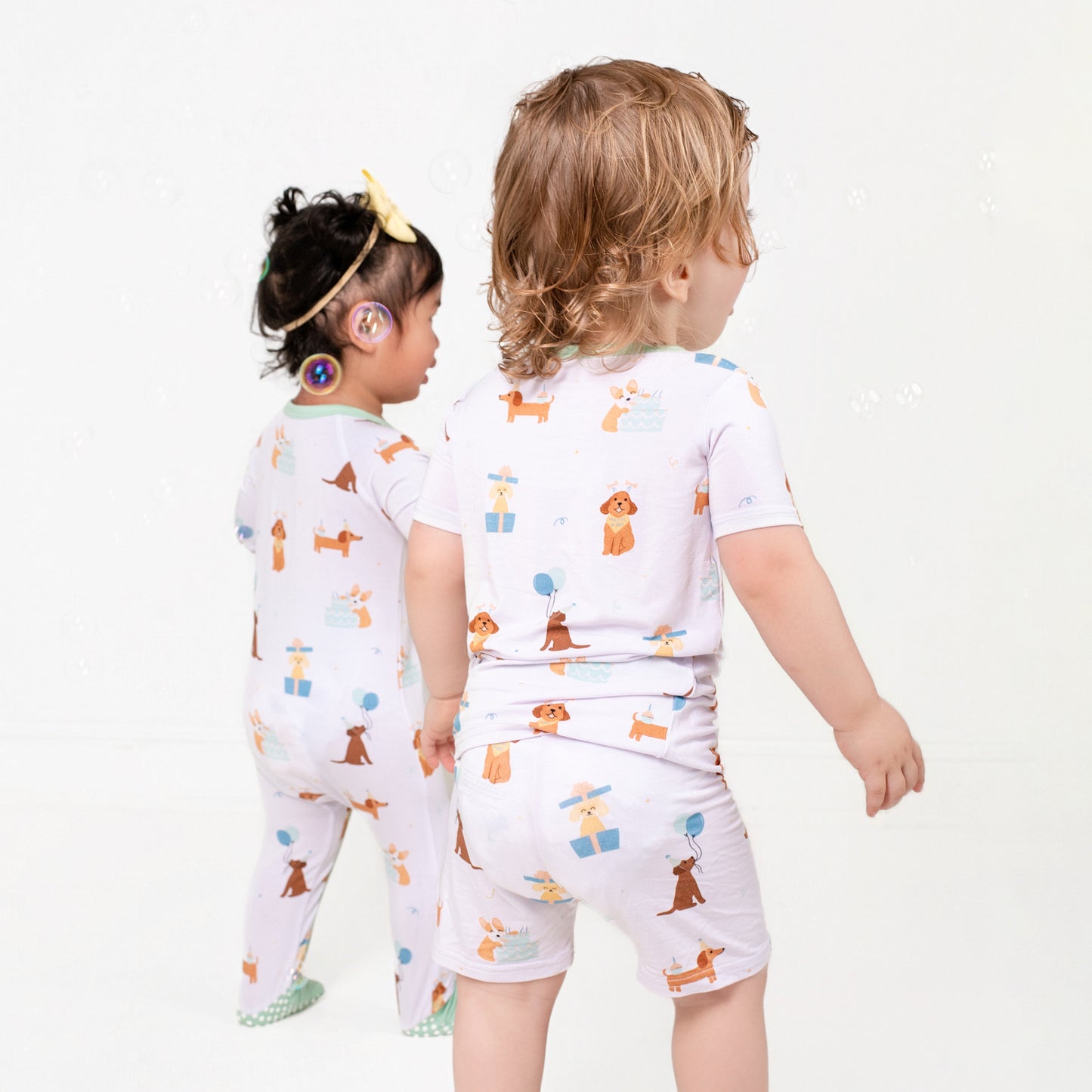 Pawty Pals Bamboo Two-Piece Short Set
