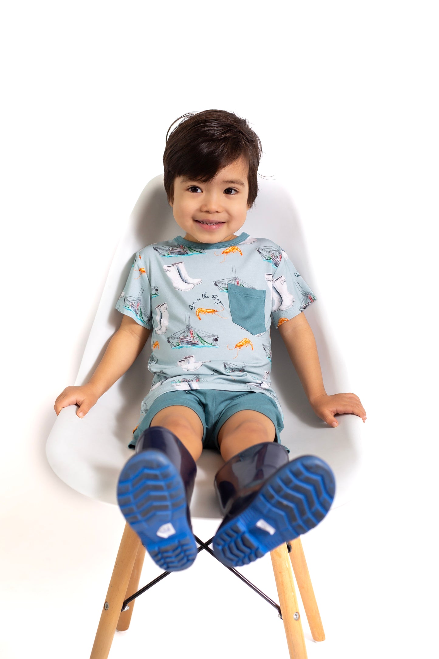 Born on the Bayou Pocket Shirt & Shorts