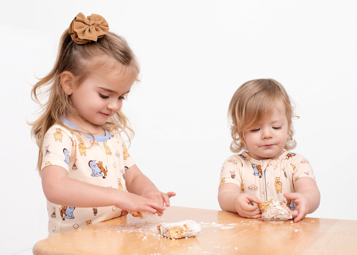 Pooh's Beignet Adventure Bamboo Two-Piece Short Set