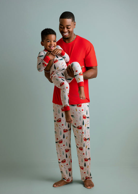 Cajun Christmas Men's Pajama Pants
