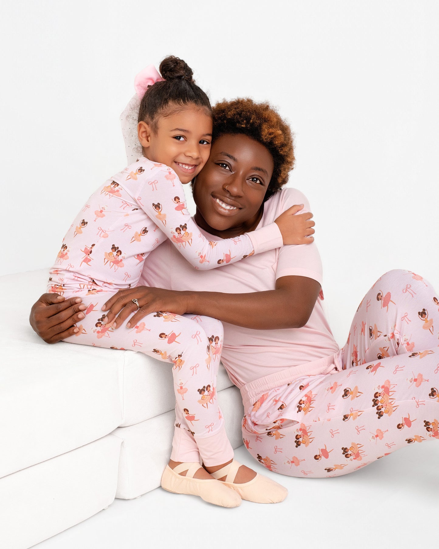 Bows and Ballet Bamboo Two-Piece Long Set